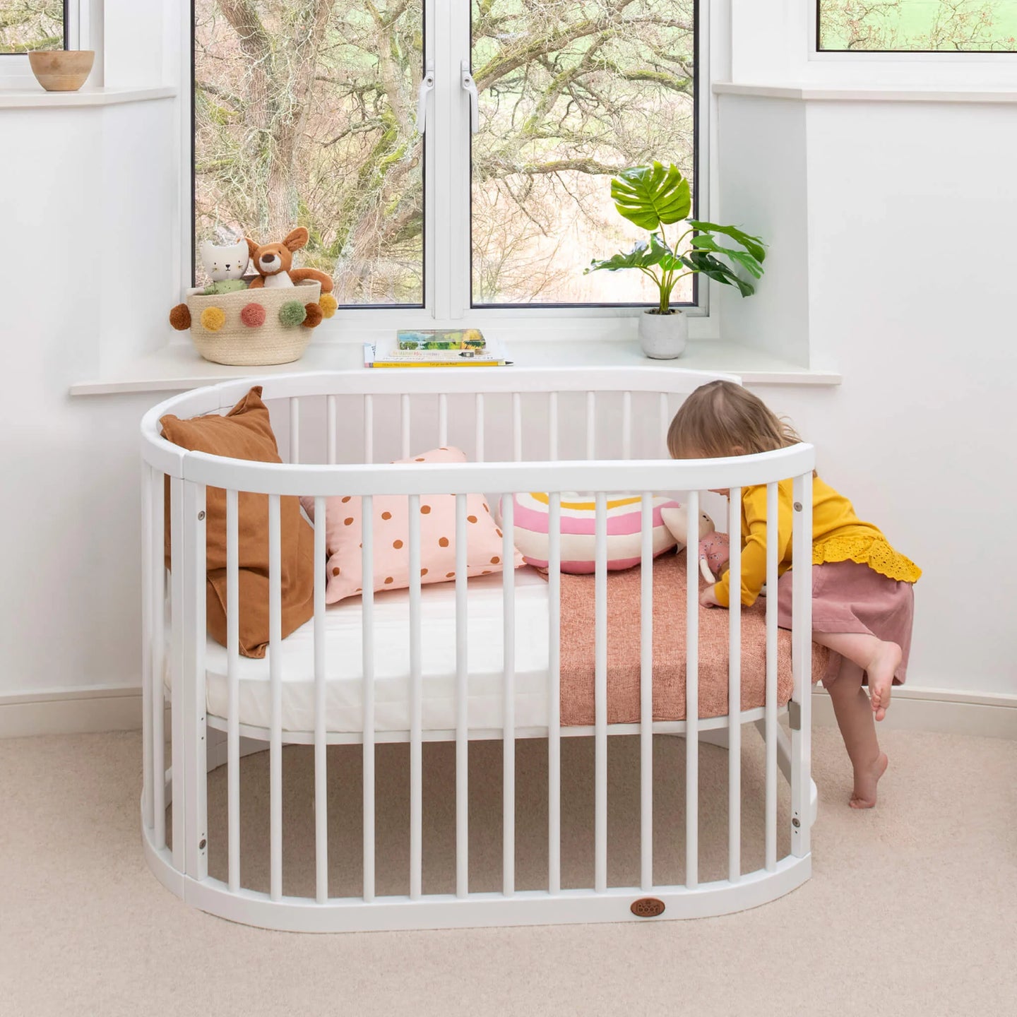 Boori - Oasis Oval Cot_Barley White